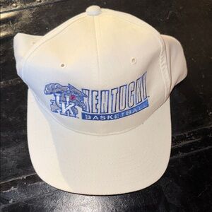 White university of Kentucky Basketball starter hat SnapBack vintage 90s